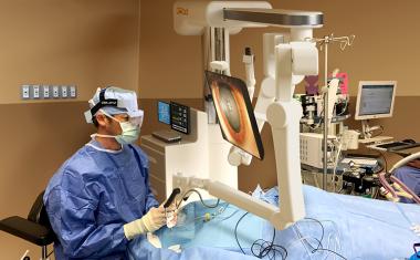 Ocutrx unveiled 8K AR surgery system