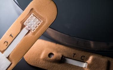 Microneedle bandage detects malaria radpidly