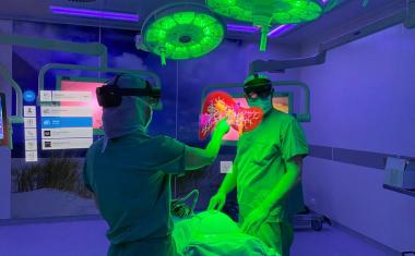 Augmented reality provides insights during liver surgery