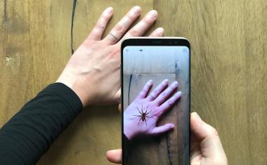 Augmented reality helps tackle arachnophobia