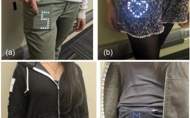 Smart displays for wearable tech