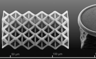 Nanoscale lattices flow from 3D printer