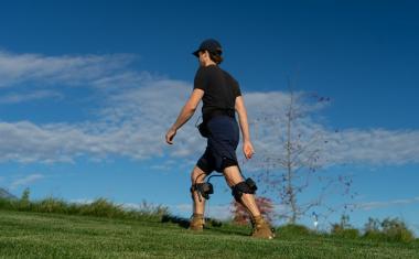 A personalized exosuit for walking
