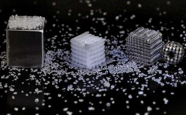 3D printed salt template for bone implants