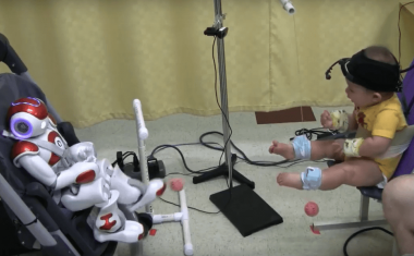 Robot toys provide clues about infant development