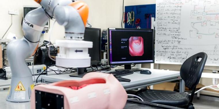 Using robotic assistance to make colonoscopy easier