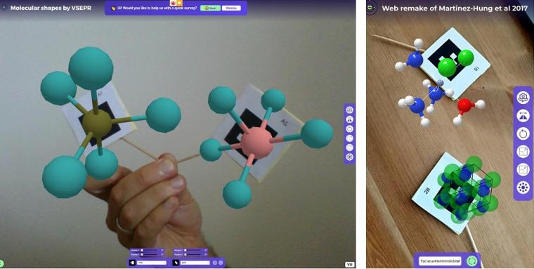 AR makes chemistry and biology accessible everywhere
