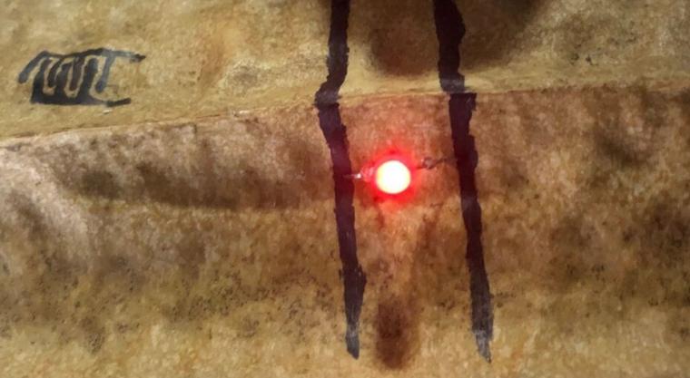 A pen containing conductive ink can draw circuits on a variety of surfaces -...