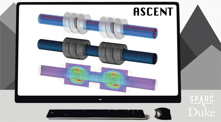 The ASCENT tool models how nerves can respond to electrical stimulation from...