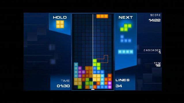 Tetris digital game.