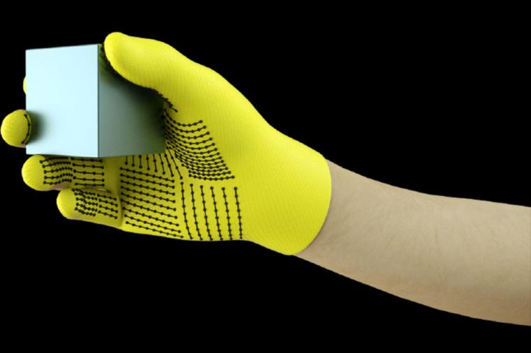 MIT researchers have developed a low-cost, sensor-packed glove that captures...