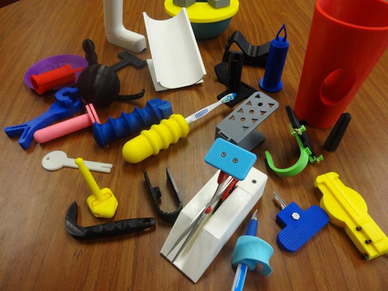 From toothbrush holders to typing aids to nail clippers, 3D printing cuts the...
