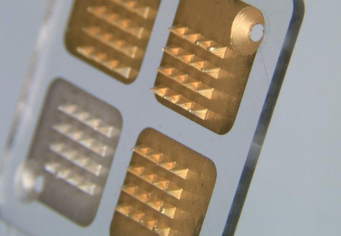 Scientists have successfully used microneedle biosensors to accurately detect...
